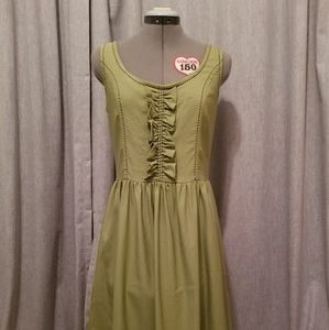 Kenzie Girl Party dress with ruffles and stitstitc